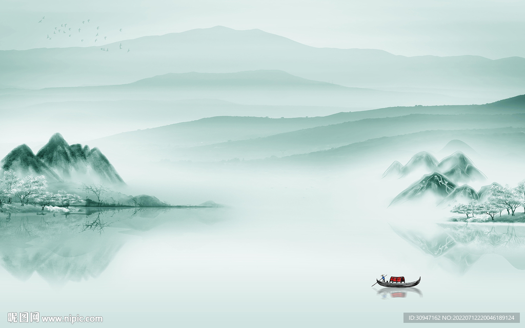 高清 最新背景山水 TIf分层