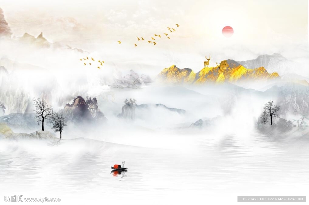 简约现代客厅电视背景墙