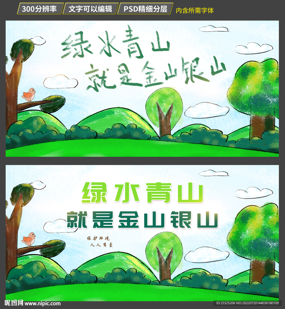 绿水青山就是金山银山