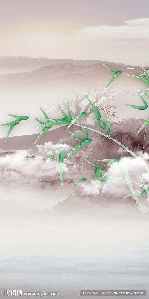 高清意境人气山水 Tif分层