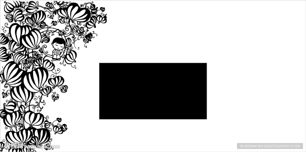 硅藻泥花纹 电视背景墙 壁纸花