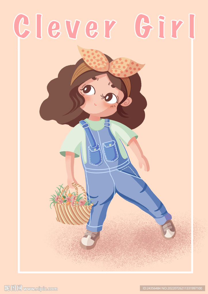 聪慧的小女孩