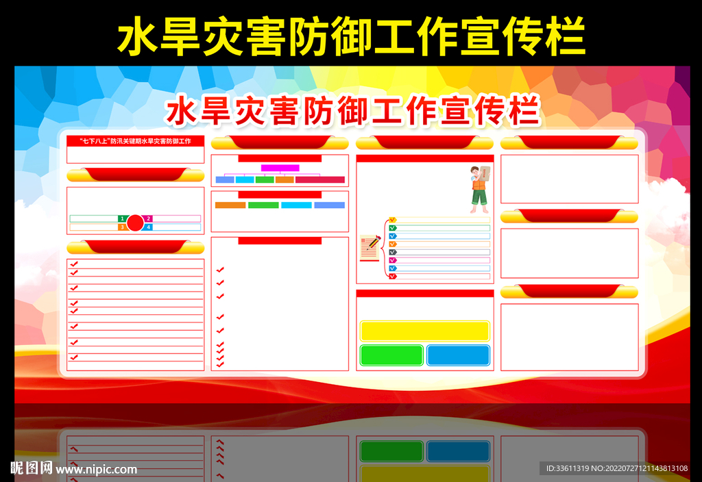 水旱灾害防御工作宣传栏