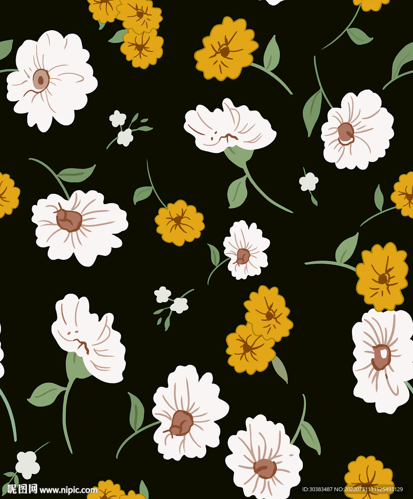 大牌花朵 新款女装  