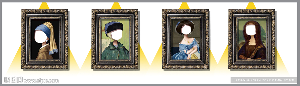 名人画像互动装置