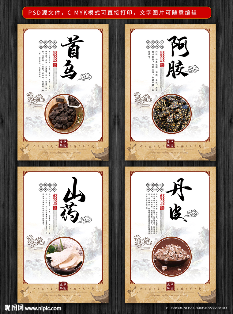 中医中药文化展板