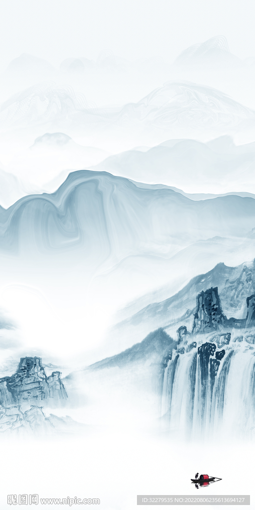 中式 意境最新玄关 Tif分层