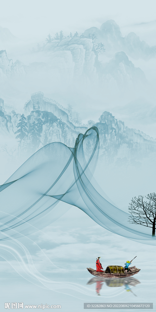 简约 高清大气玄关 Tif分层