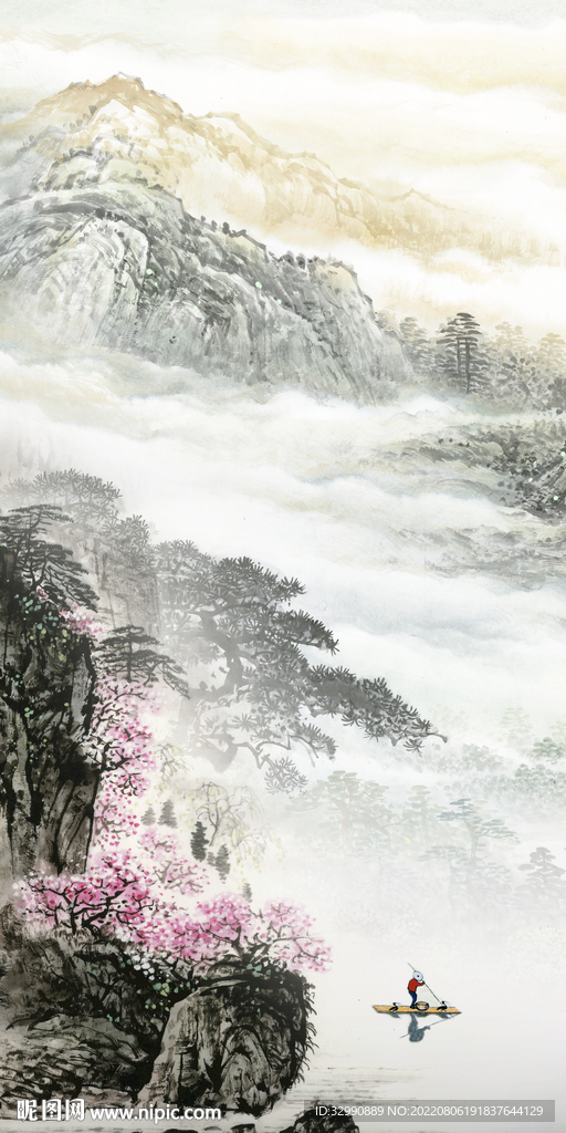 简约 新现代玄关画 Tif分层