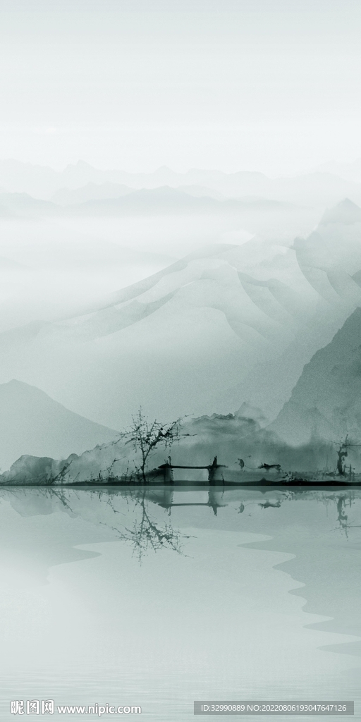 大气 新现代玄关画 Tif分层