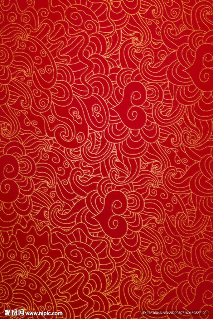 红色喜庆中国风纹理底纹背景