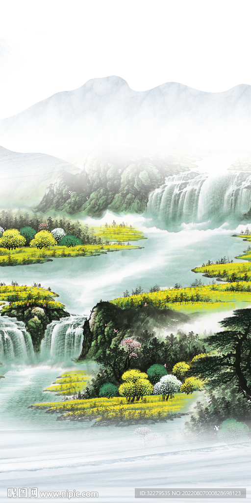 大气意境最新玄关 Tif分层