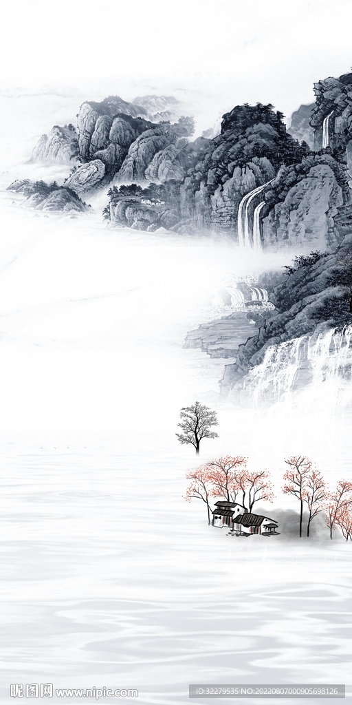 高端 意境最新玄关 Tif分层