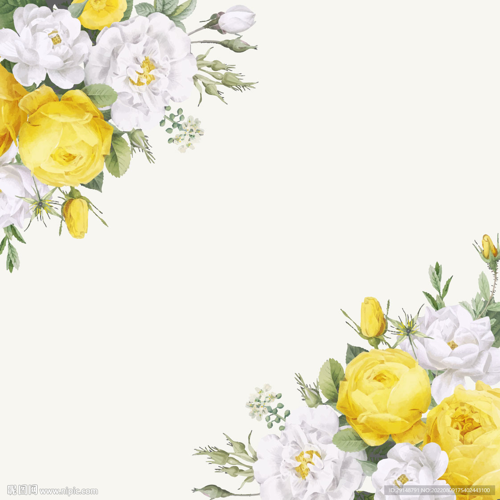 鲜花背景素材图片