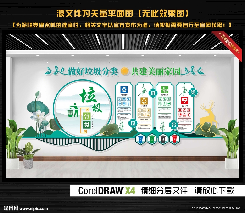 垃圾分类文化墙