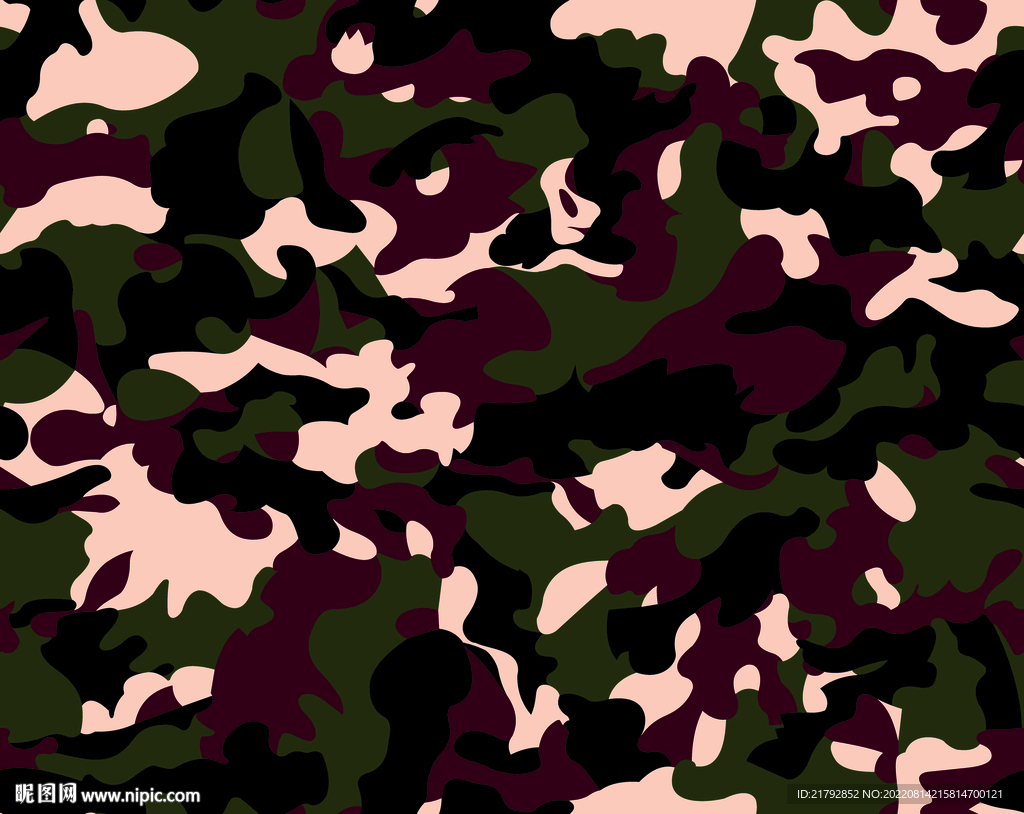 迷彩  数码印花图片 大牌 