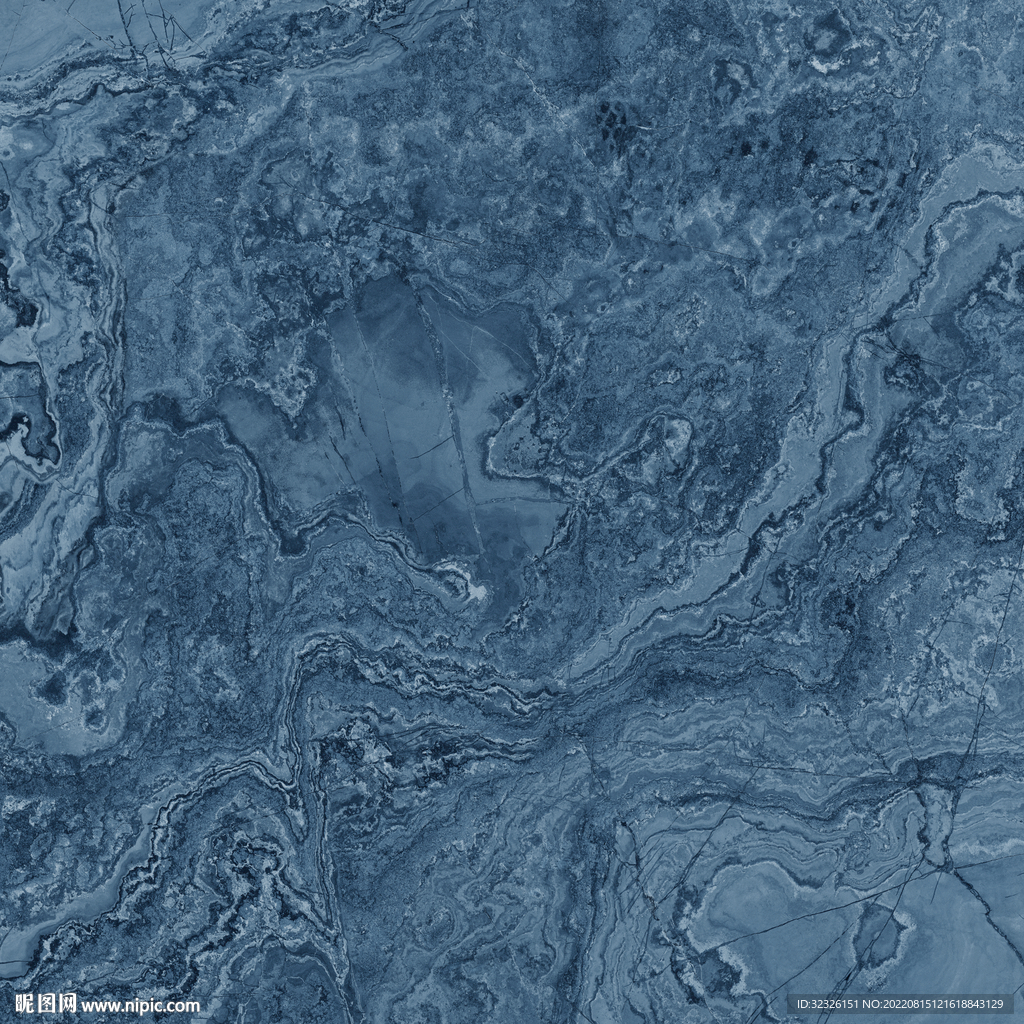 蓝色 高档质感石纹 TIf合层