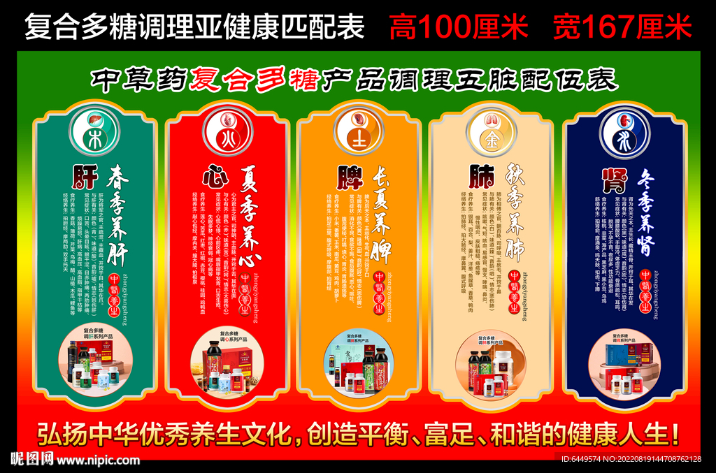 复合多糖亚健康慢病调理 