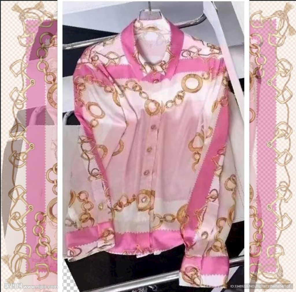 方巾大牌腰果绳子链条