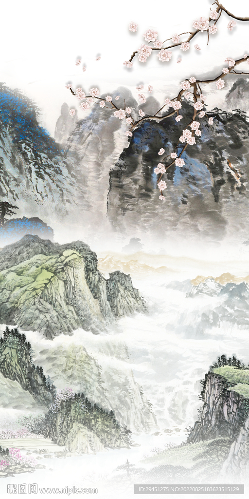 高端简约人气玄关 Tif分层