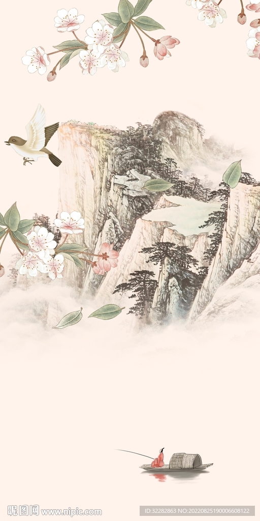 古风高档大气玄关 tif分层