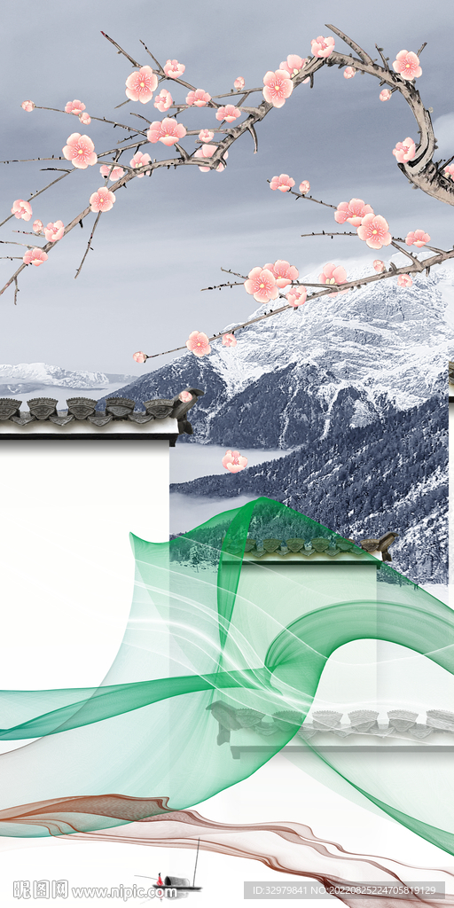 中式现代高端山水 TIf分层