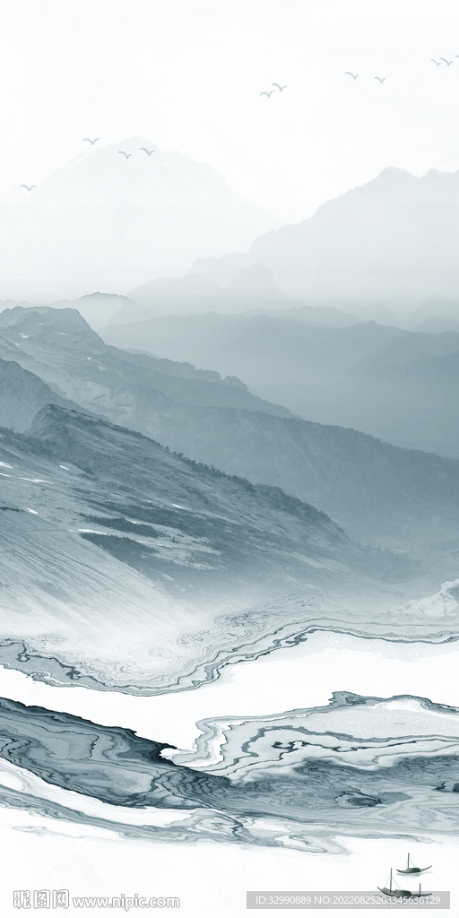 简约无框玄关新画 Tif分层