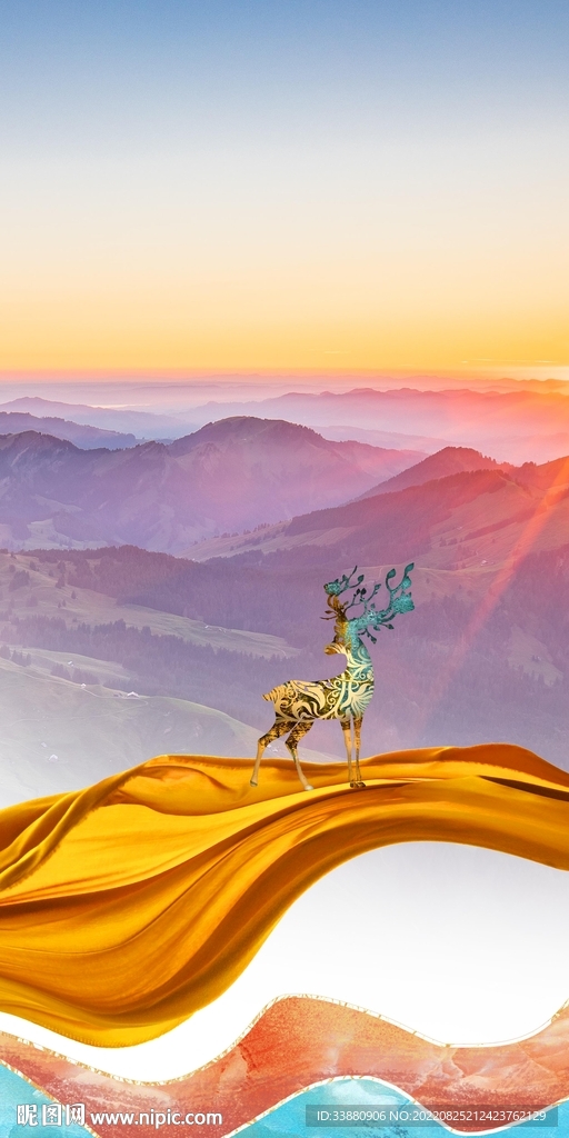 别墅现代新款玄关 Tif分层