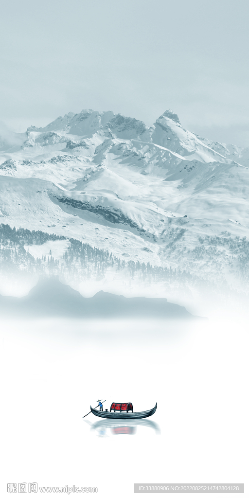 中国风中式最新玄关 Tif分层