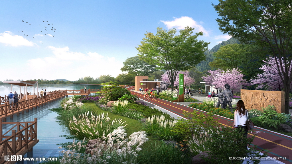 绿道境设计效果图