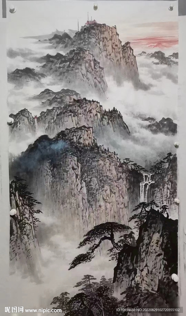 国画泰山