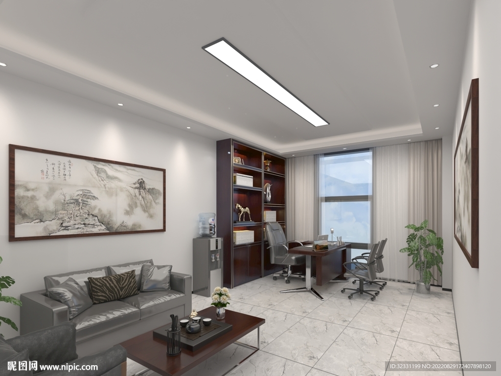 领导办公室模型