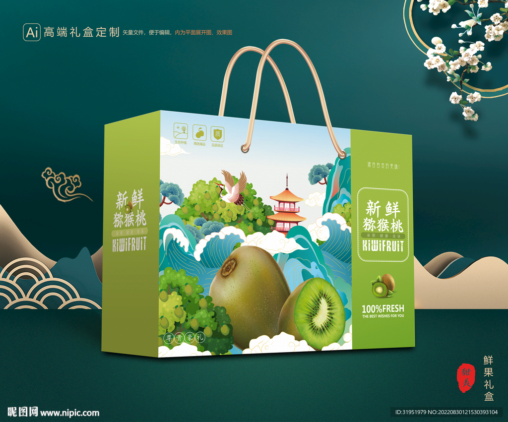 猕猴桃包装 奇异果礼盒