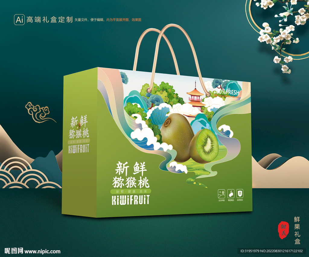 猕猴桃包装 奇异果礼盒