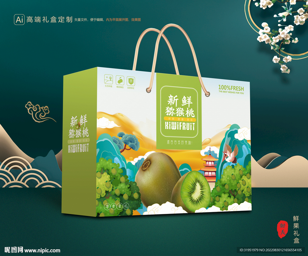 猕猴桃包装 奇异果礼盒