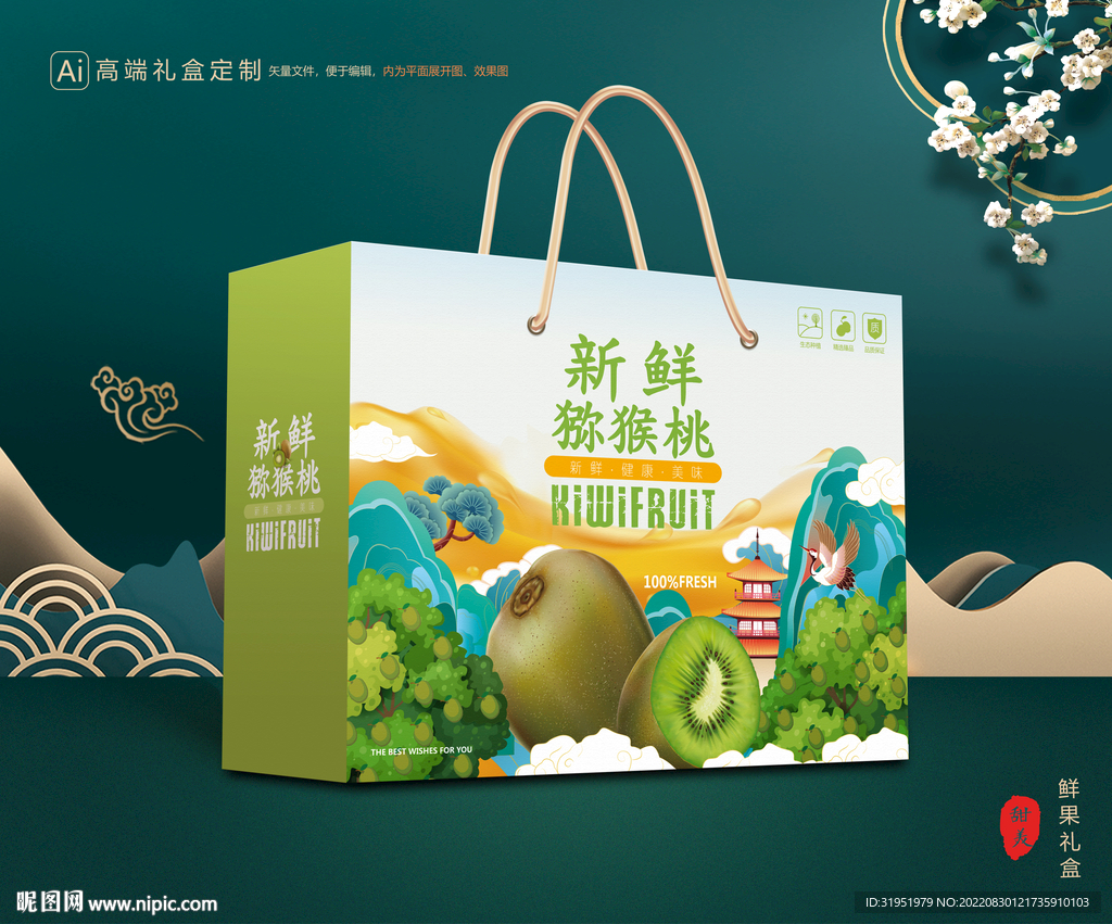 猕猴桃包装 奇异果礼盒