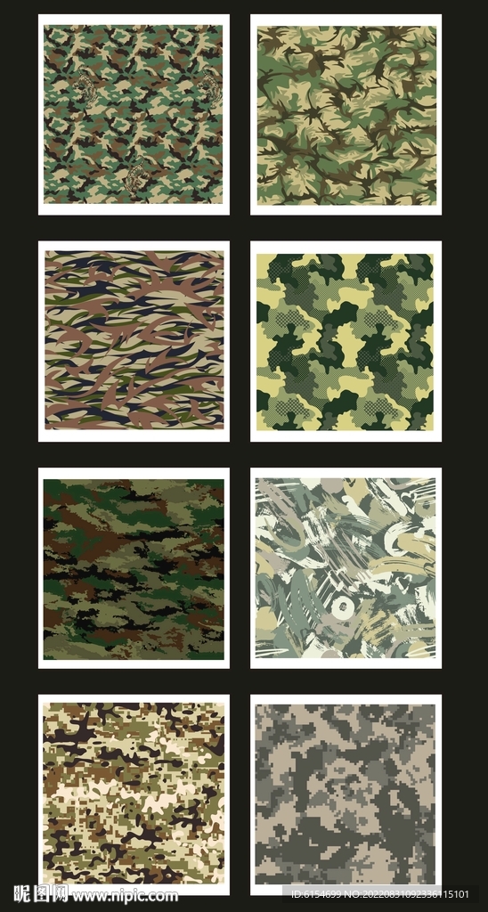 迷彩印花图片