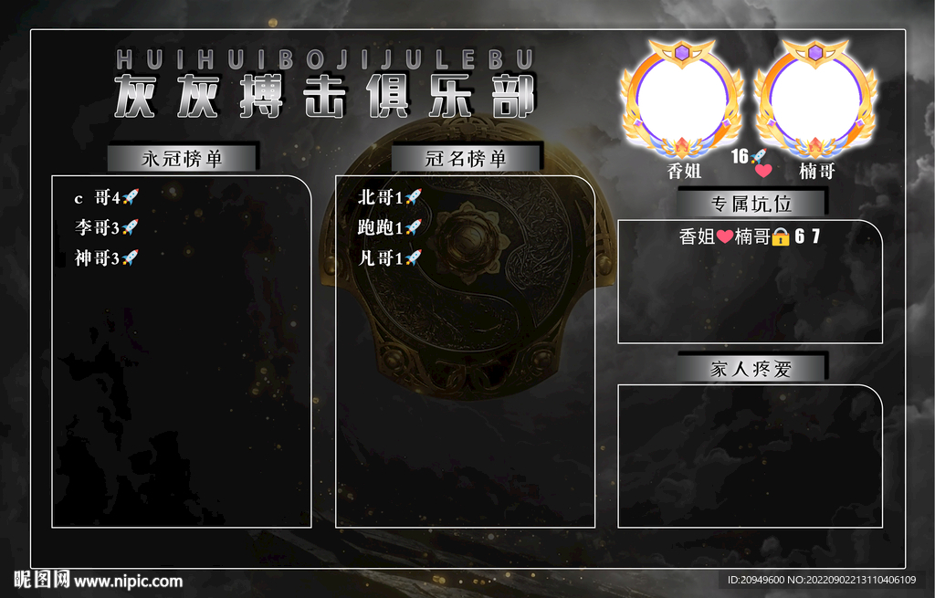 搏击俱乐部背景