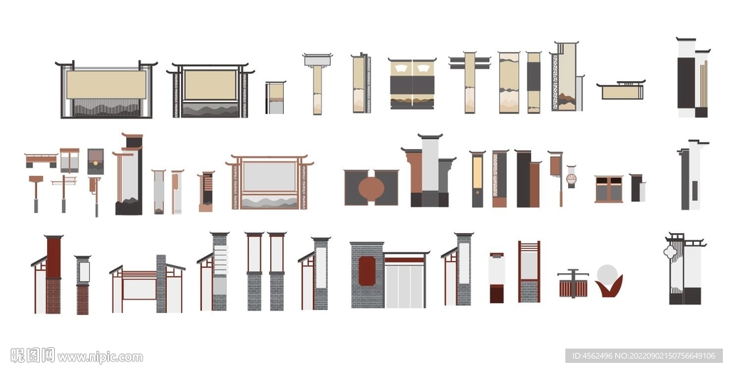 新农村景区导视牌