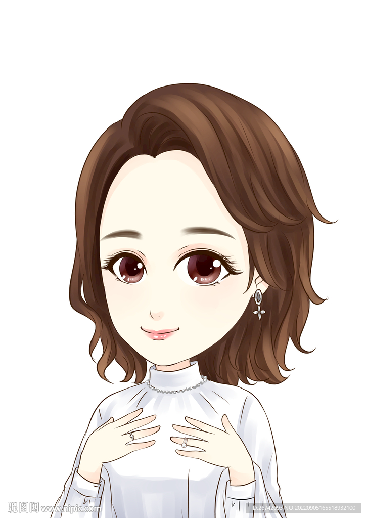 原创Q版 PSD精细分层人物