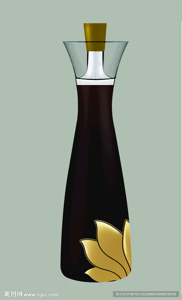 酒瓶醋瓶瓶型设计