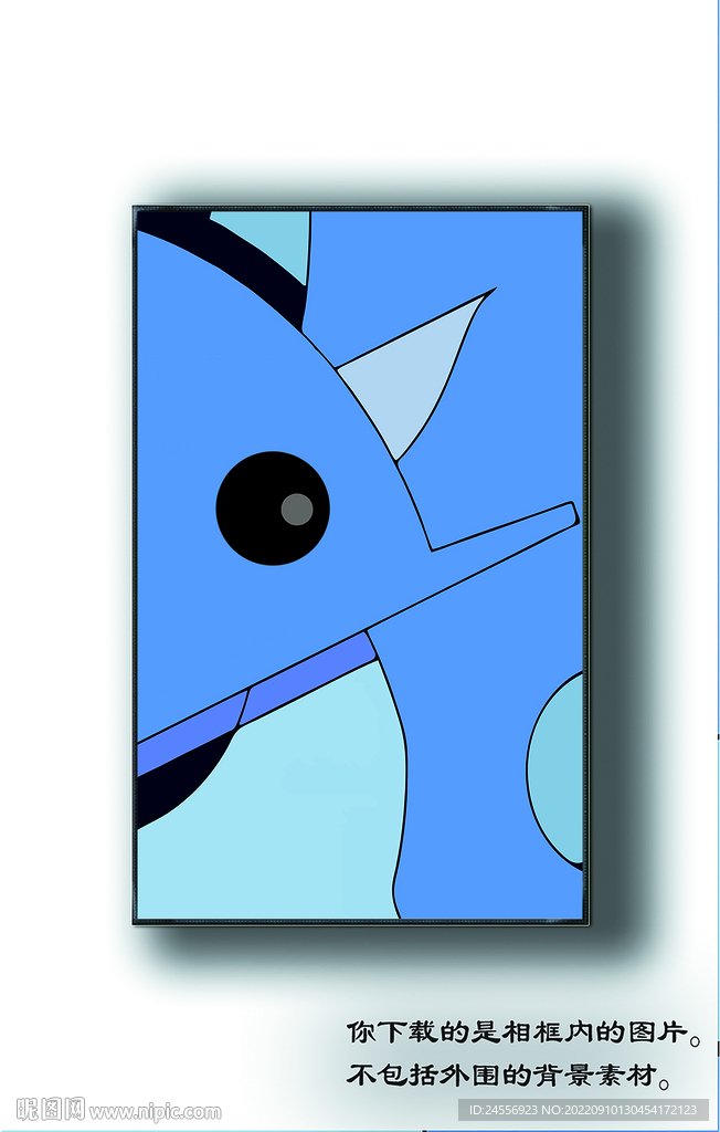 现代抽象装饰画