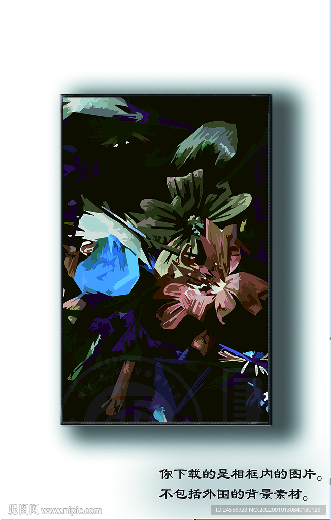 抽象油画古典装饰画