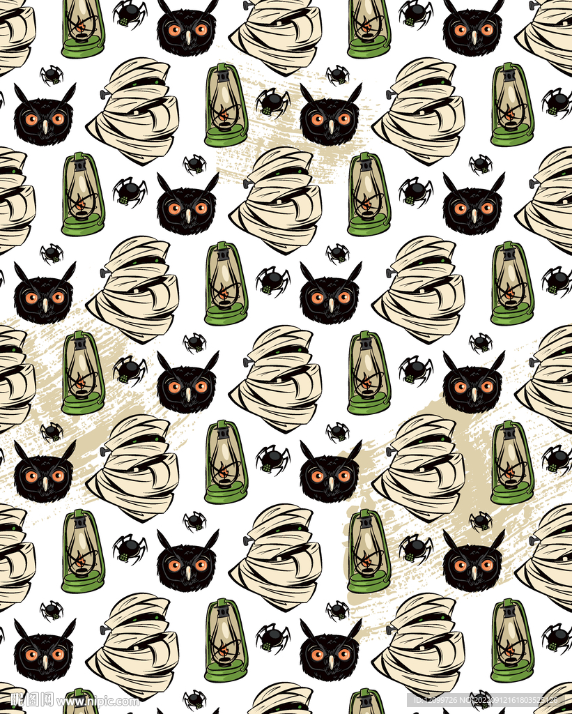 数码印花万圣节南瓜