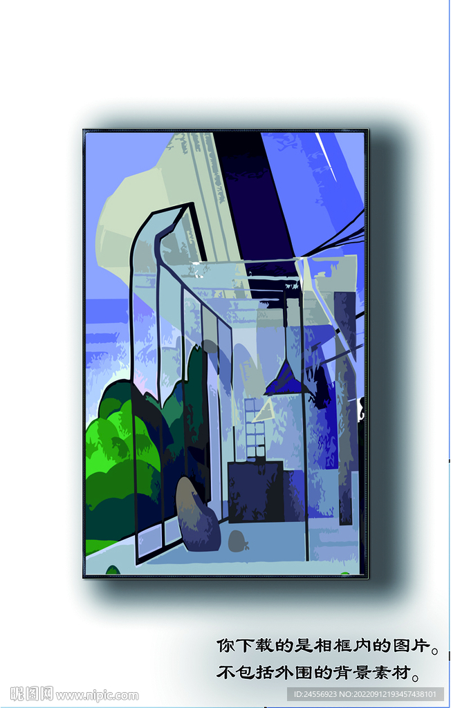 新中式抽象装饰画