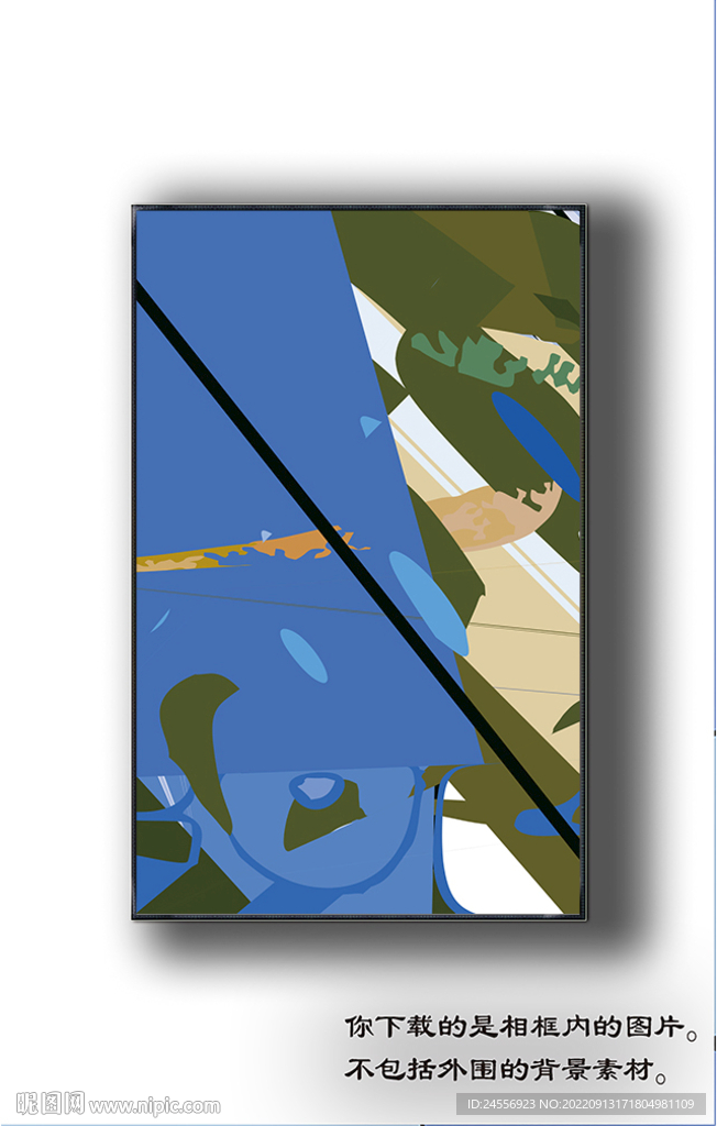 欧式抽象装饰画