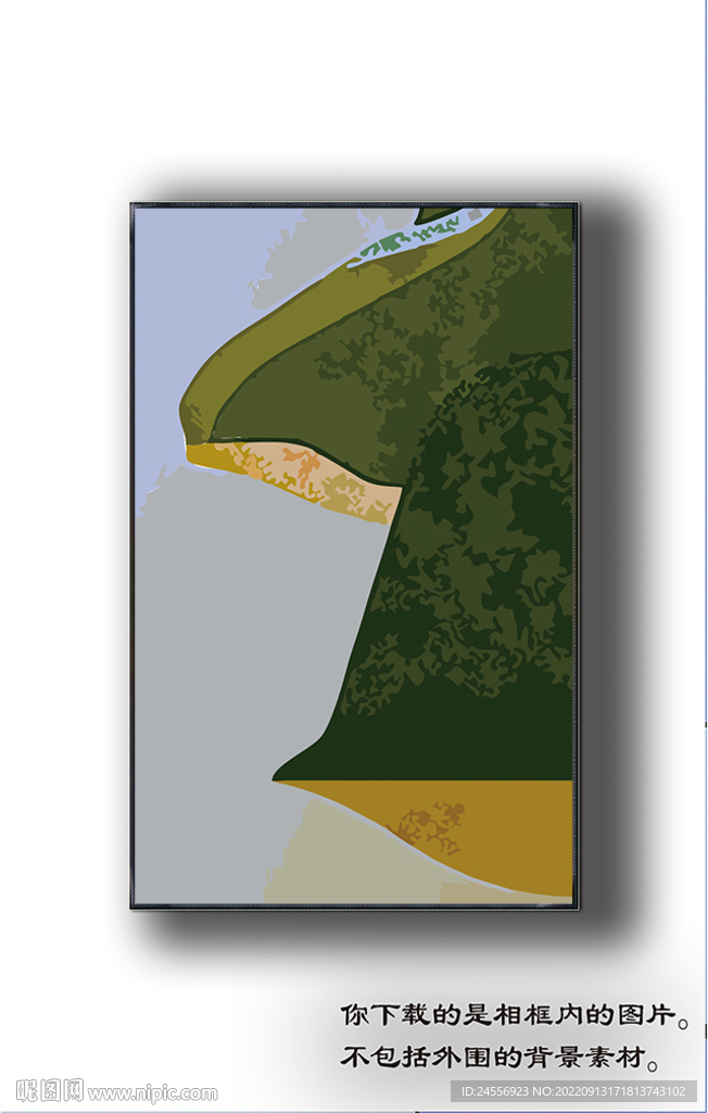 欧式抽象装饰画