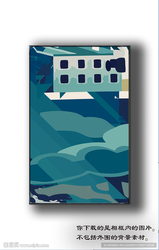 欧式抽象装饰画