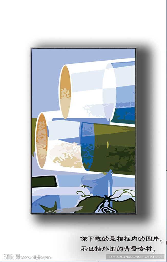 欧式抽象装饰画