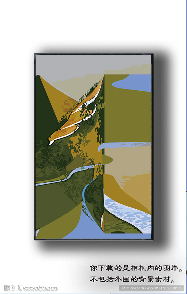 欧式抽象装饰画